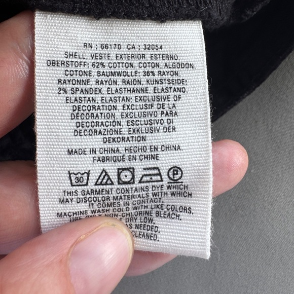 PILCRO AND THE LETTERPRESS Black Classic Velvet Jacket Size S - Picture 12 of 12